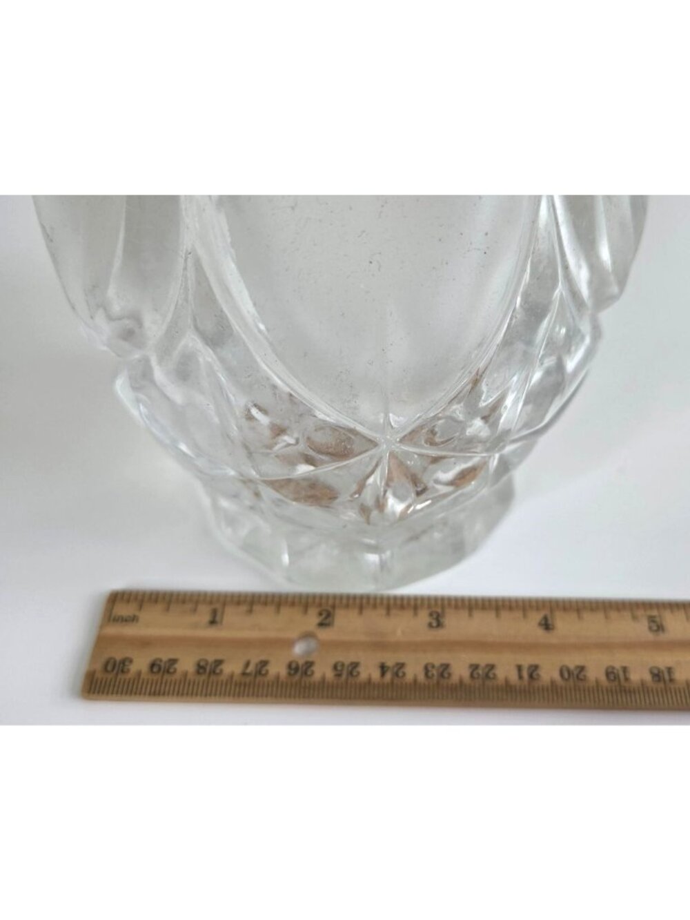 Vtg Princess House Decanter With Stopper Genie Bottle Leaded Crystal 15.5 Inches - Picture 12 of 14